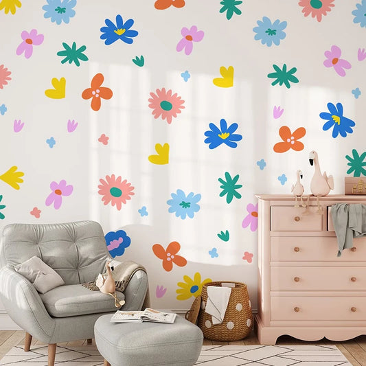 Creative Multicolored Shape Wall Stickers - Just Kidding Store