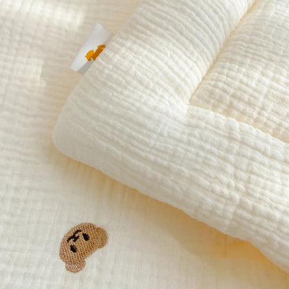 Winter Thick Muslin Cotton Bed Cover - Just Kidding Store