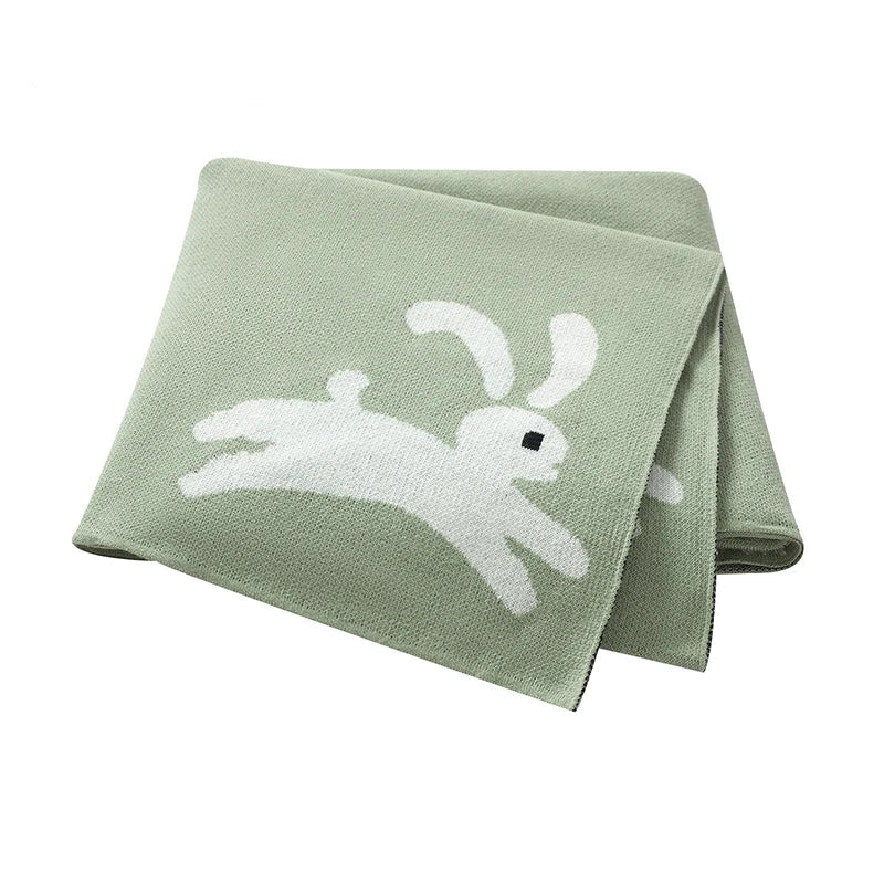 Wiggly Tails Cotton Blanket - Just Kidding Store