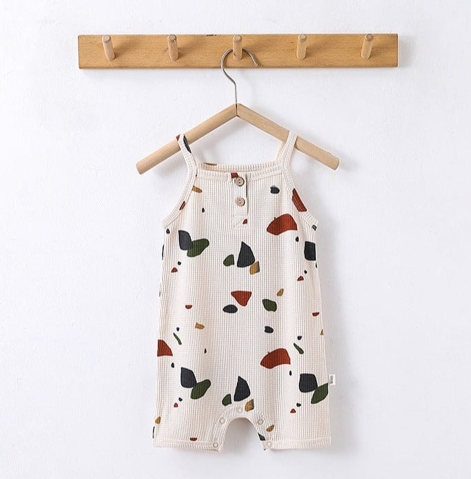 Boho Vibes Summer Baby Infant Toddler Romper - Just Kidding Store