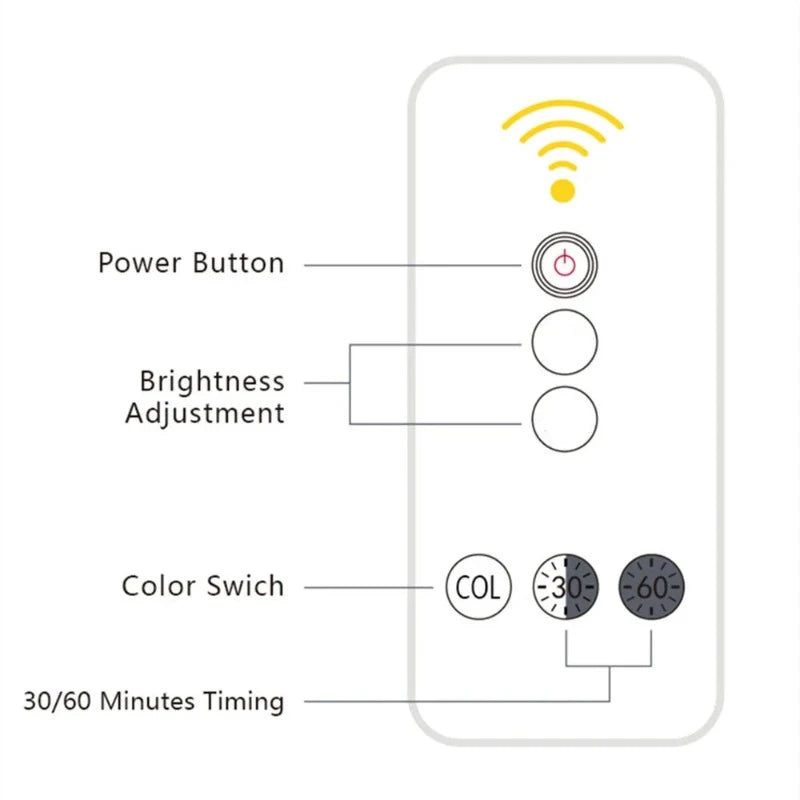 Rabbit LED Light - Touch Sensor Switching Lamp - Just Kidding Store