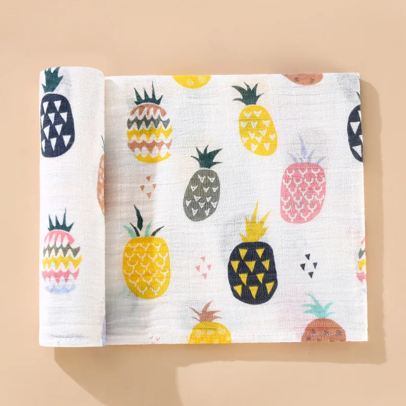 Muslin Blanket - 2 Layers Cotton Swaddle