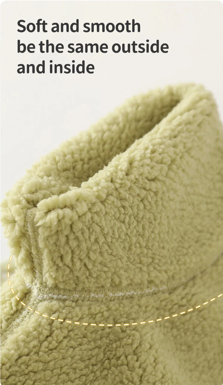 Cozy Critter Warm Fleece Hooded Rompers