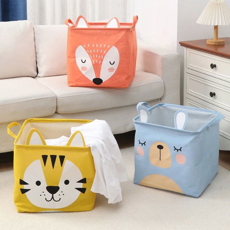 Cube Storage Basket - Toy Organizer - Just Kidding Store