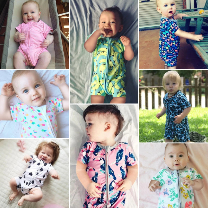 Spring Flowers Summer Romper - Just Kidding Store