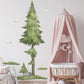 Tall Pine Tree Wall Decal - Just Kidding Store