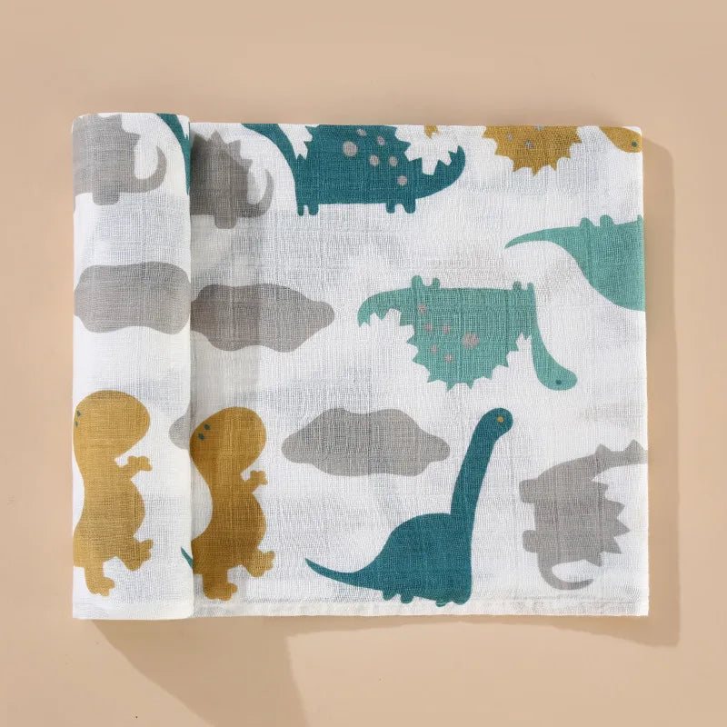 Muslin Blanket - 2 Layers Cotton Swaddle