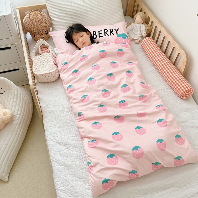 Kids Sleeping Bag With Pillow - Sleeping Envelope - Just Kidding Store