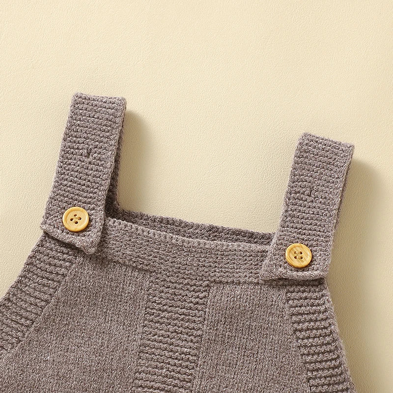 Striped Knitted Baby Infant Toddler Jumpsuit - Just Kidding Store