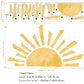 Bohemian Sun Wall Decal - Just Kidding Store
