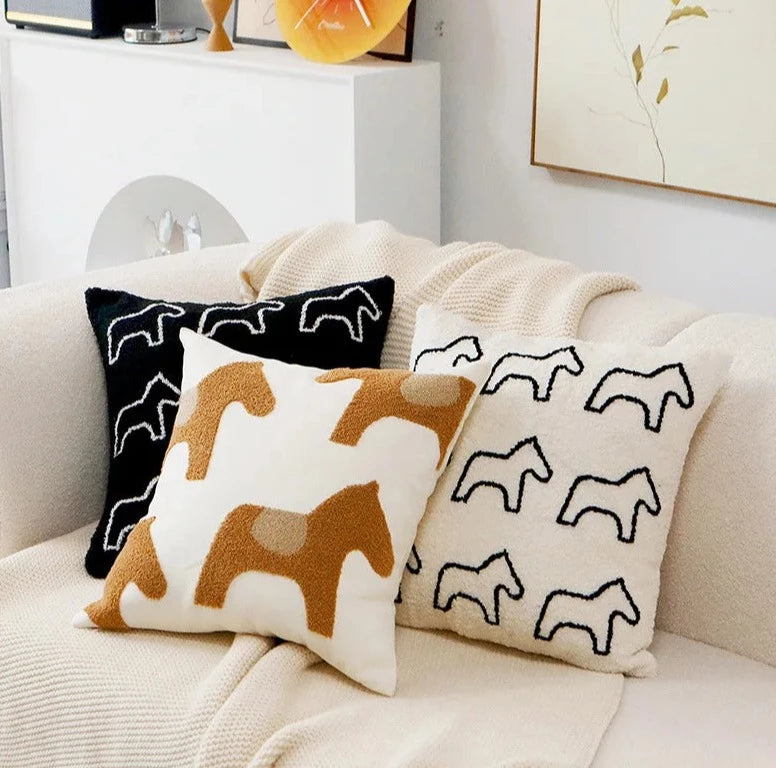 Elephant Embroidered Cushion Covers - Just Kidding Store
