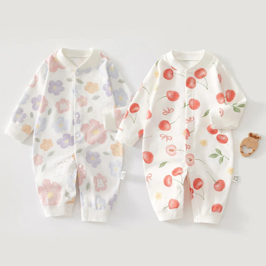 Newborn Baby Cotton Romper - Dreamy Jumpsuit - Just Kidding Store