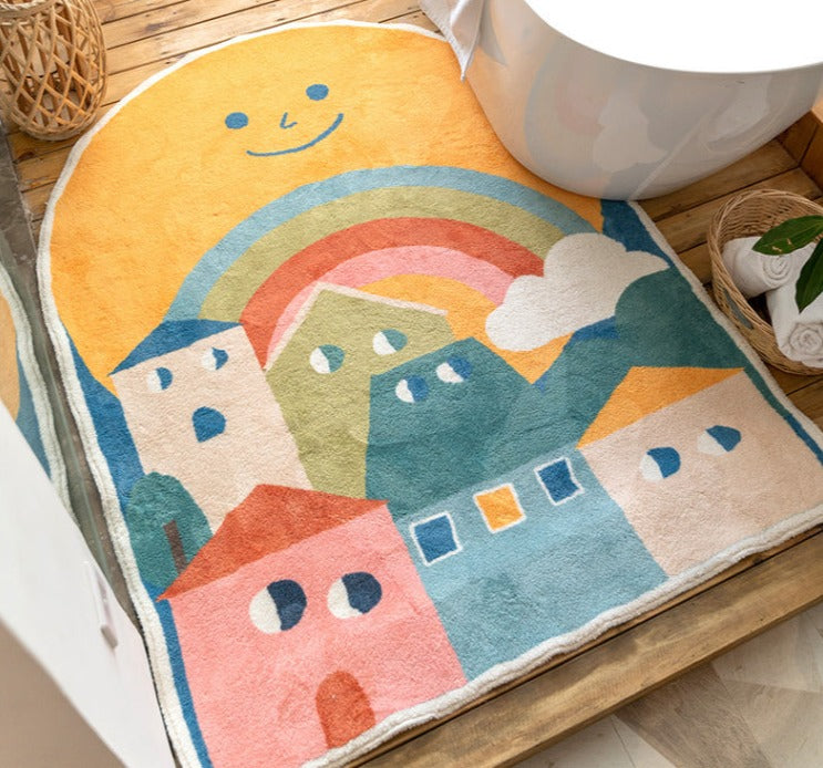 Sleepy Moon Plush Fluffy Non-Slip Childrens Carpet - Just Kidding Store