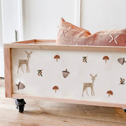 Little Fawn Forest Wall Decals - Just Kidding Store
