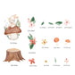 Whimsical Woodland Wall Stickers - Just Kidding Store
