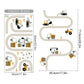Hand Drawn Construction Site Wall Decals - Just Kidding Store