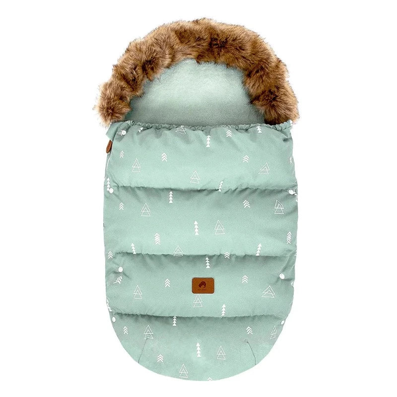 Winter Windproof Footmuff - Universal Pram Sleepsack 0-24M - Just Kidding Store