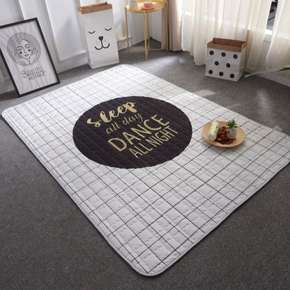 Oversized Quilted Play Mat - Waterproof Anti Skid Carpet - Just Kidding Store