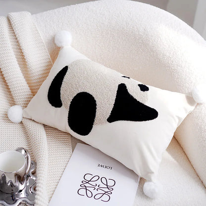 Panda Embroidered Cushion Covers - Just Kidding Store