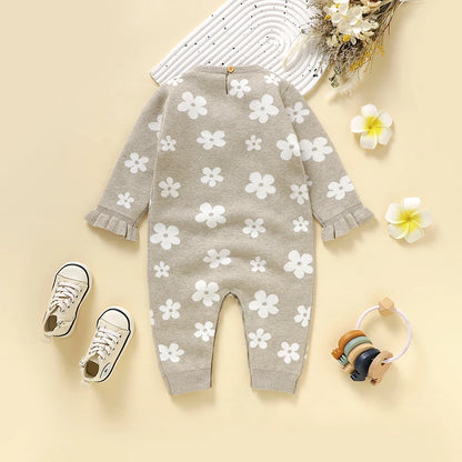 Daisy Knit Romper - Just Kidding Store