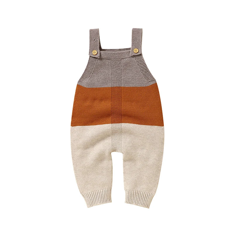 Striped Knitted Baby Infant Toddler Jumpsuit - Just Kidding Store