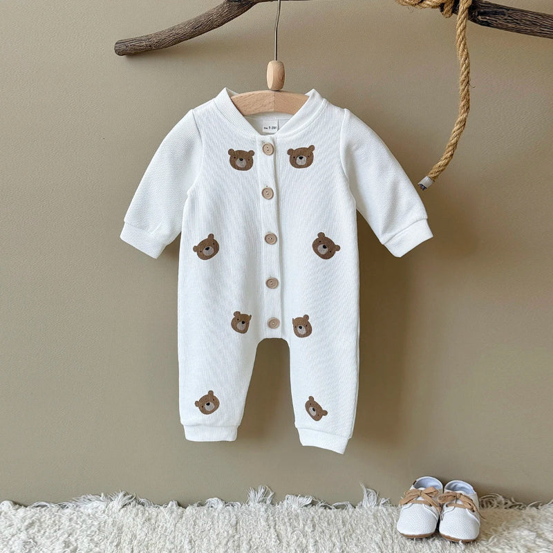 Snuggle Bear Romper - Just Kidding Store