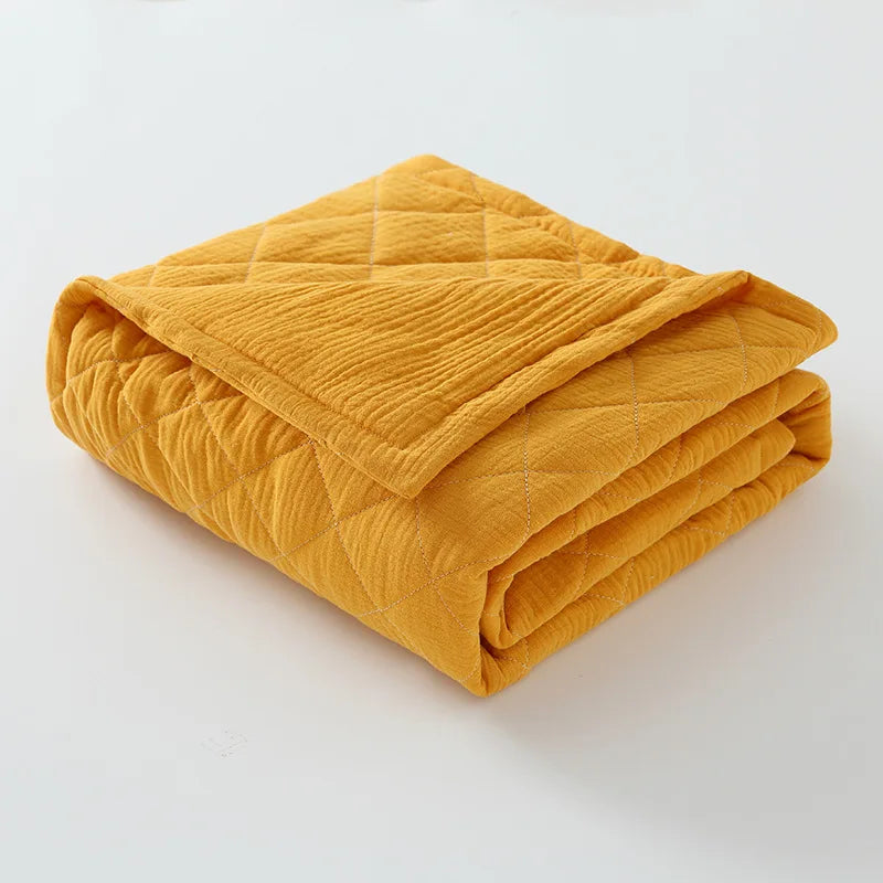 Premium Quilted Muslin Baby Blanket - Just Kidding Store