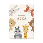 Custom Name Personalised Canvas Poster - Just Kidding Store