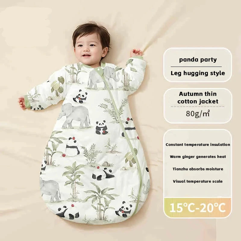 Thermostatic Sleeping Bag - Removable Sleeves Sleep Sack - Just Kidding Store