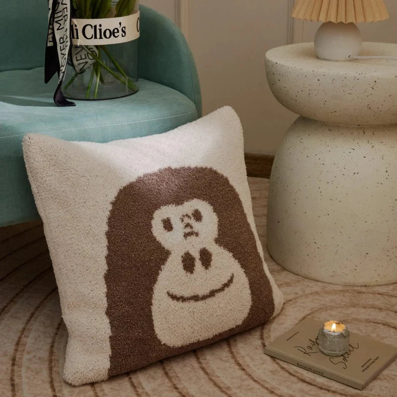 Fluffy Gorilla Pillow Case - Just Kidding Store