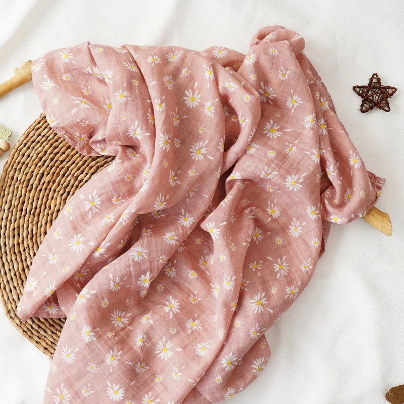 Muslin Blanket - 2 Layers Cotton Swaddle - Just Kidding Store