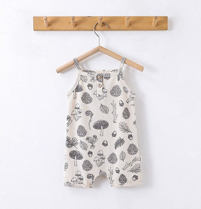 Boho Vibes Summer Baby Infant Toddler Romper - Just Kidding Store