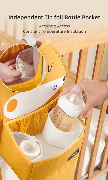 Crib Hanging Storage - Multi Functional Organizer - Just Kidding Store