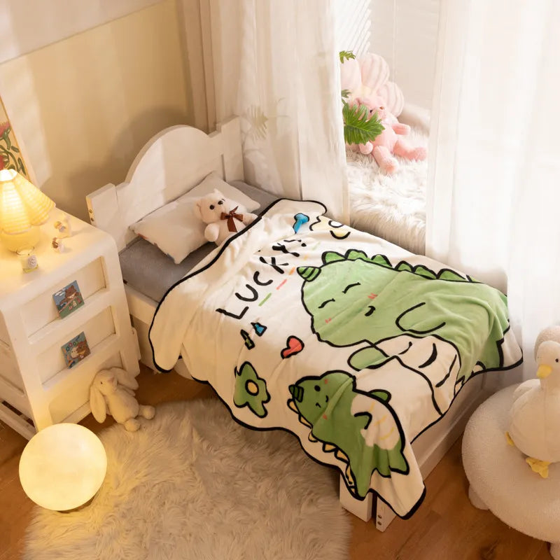Soft Flannel Children's Blanket - Bed Spread - Just Kidding Store