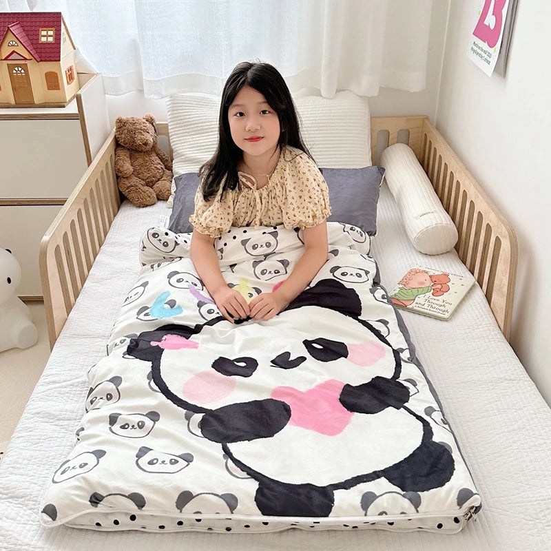 Kids Sleeping Bag With Pillow - Sleeping Envelope - Just Kidding Store