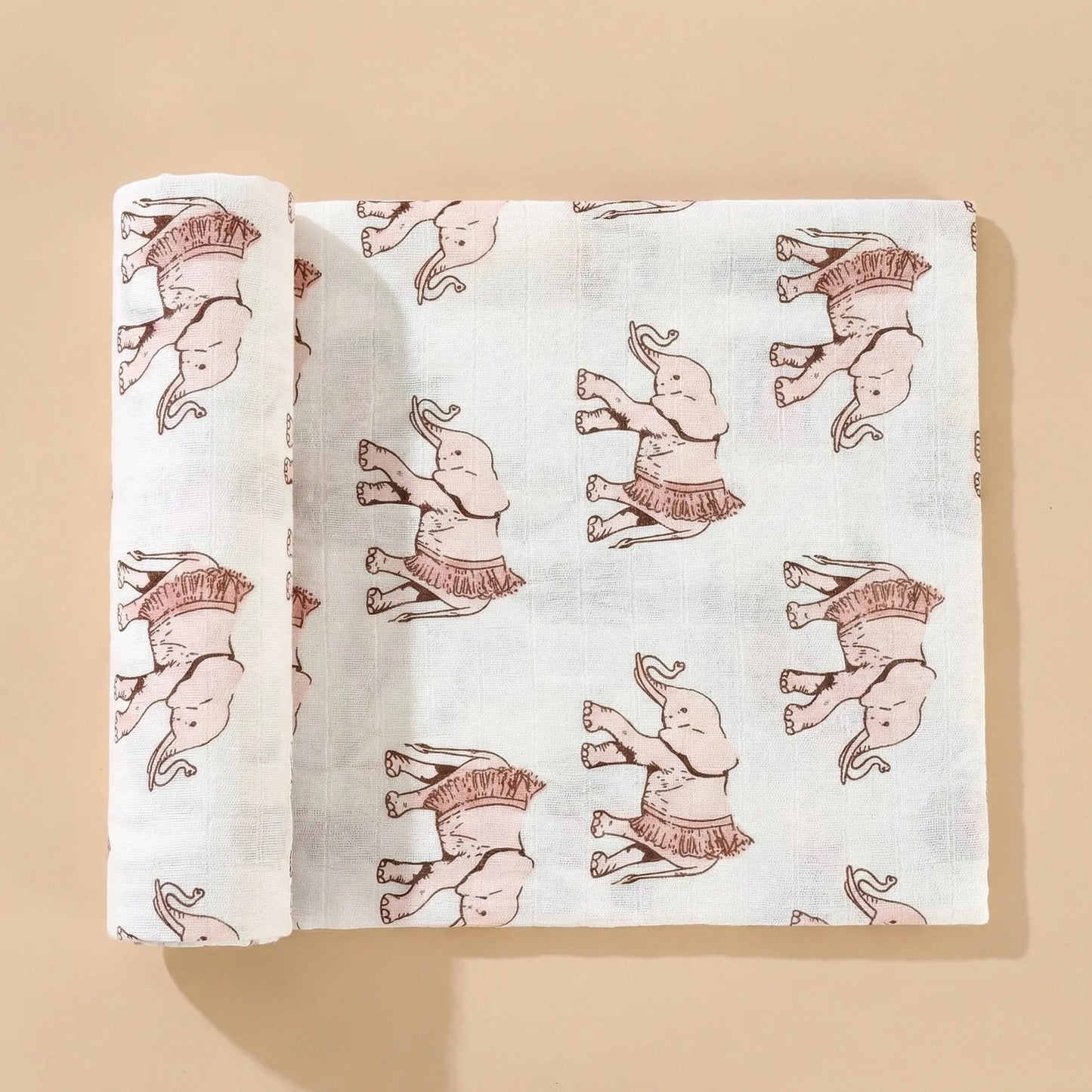 Muslin Blanket - 2 Layers Cotton Swaddle
