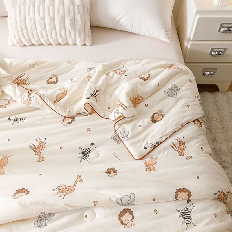 A-Class Cotton Soybean Fiber Bed Quilt - Just Kidding Store