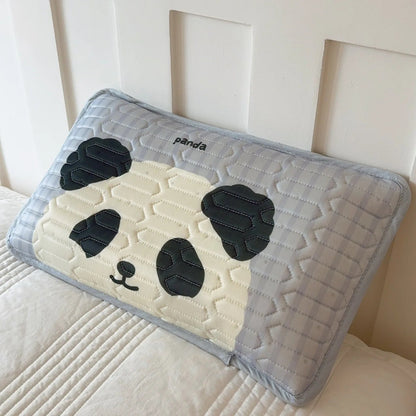 Cool Silk Latex Cartoon Animals Pillowcase - Just Kidding Store