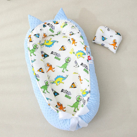 Cozy Nest – Soft Newborn Lounger - Just Kidding Store