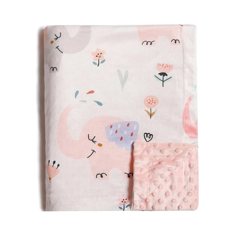 Soft Soothing Baby Nursery Blanket - Lion - Just Kidding Store