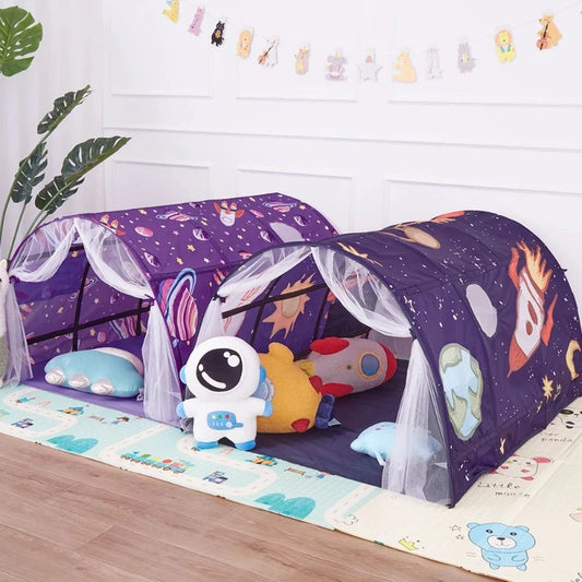 Space Rocket Tunnel Tent - Just Kidding Team
