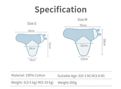 Easy Swaddle Wrap - Soft Baby Cocoon - Just Kidding Store