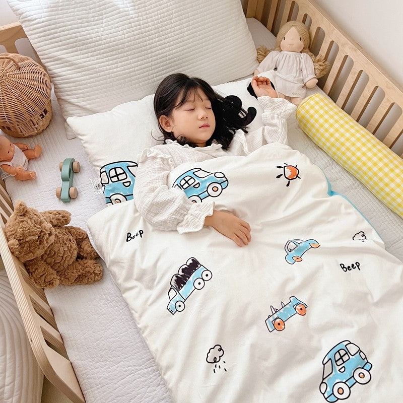 Kids Sleeping Bag With Pillow - Sleeping Envelope - Just Kidding Store