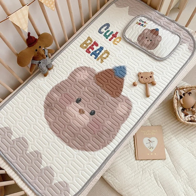 Latex Fiber Mat - Cool Summer Mattress Topper - Just Kidding Store