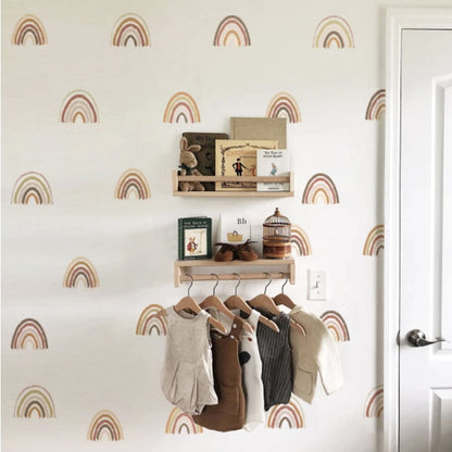 Boho Rainbow Nursery Playroom Wall Decals - Just Kidding Store