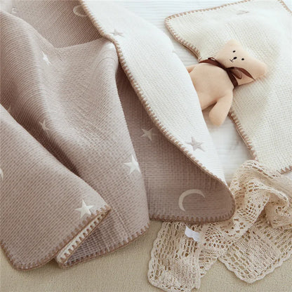 DreamSoft Reversible Cotton Blanket - Just Kidding Store
