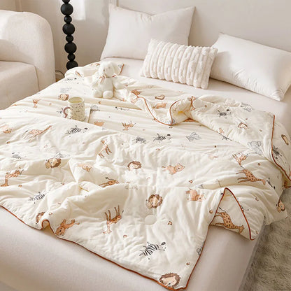 A-Class Cotton Soybean Fiber Bed Quilt - Just Kidding Store
