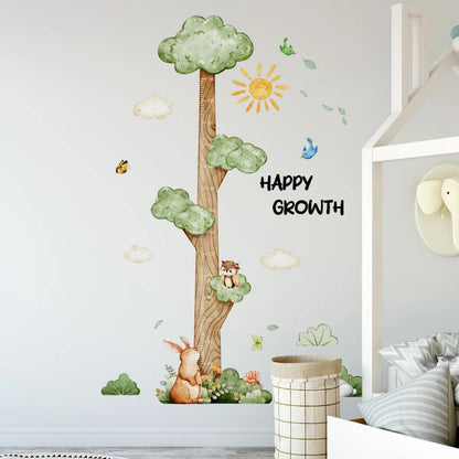 Happy Growth Height Measure Wall Sticker - Just Kidding Store
