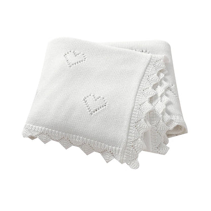 Sweet Hearts Cotton Blanket - Just Kidding Store