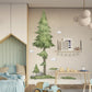 Tall Pine Tree Wall Decal - Just Kidding Store